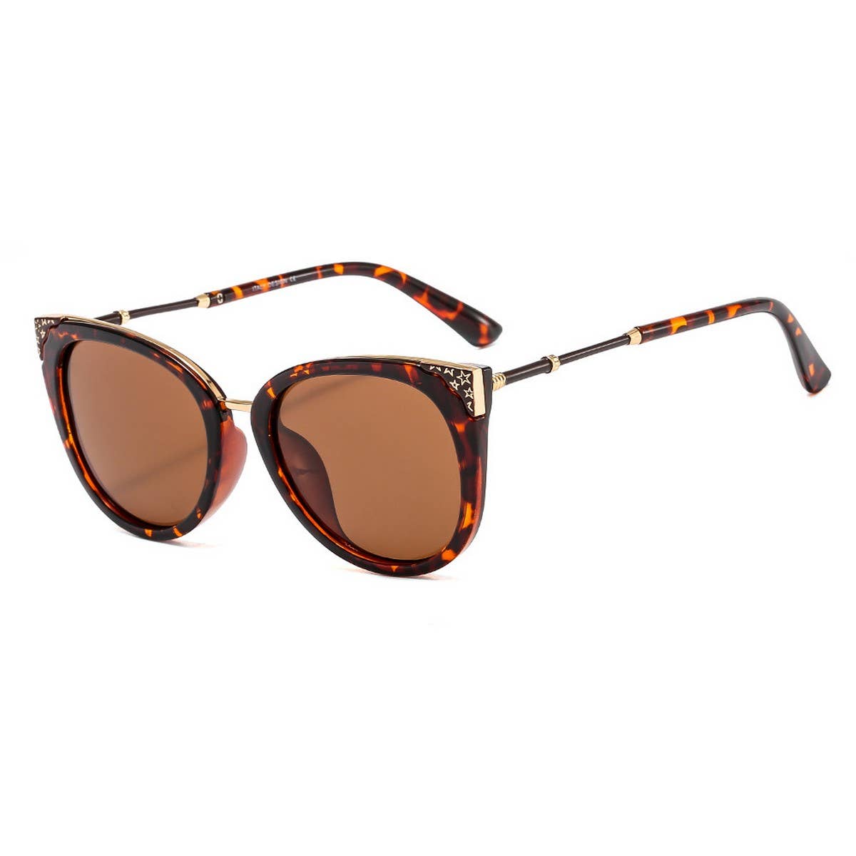 Star Cat Eye Polarized Sunglasses for Women_CWASG1154