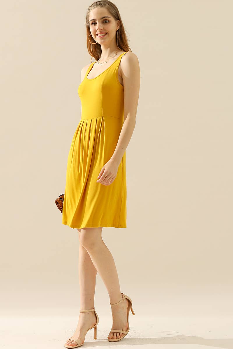 CWDSD10386-P_PLUS SIZE CASUAL SLEEVELESS PLEATED DRESSES
