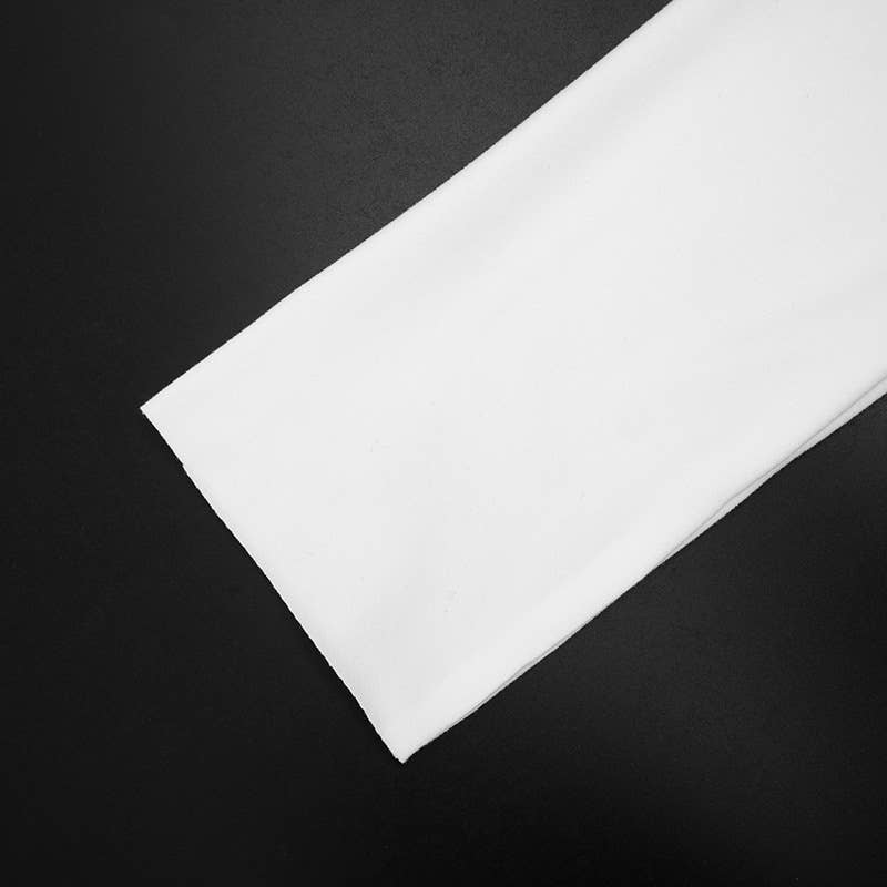 Round-neck solid crop top wide-leg pants set