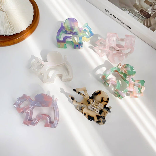 FUN AND CUTE DOG HOLLOW SIMPLE HAIRPIN_CWAHA1505