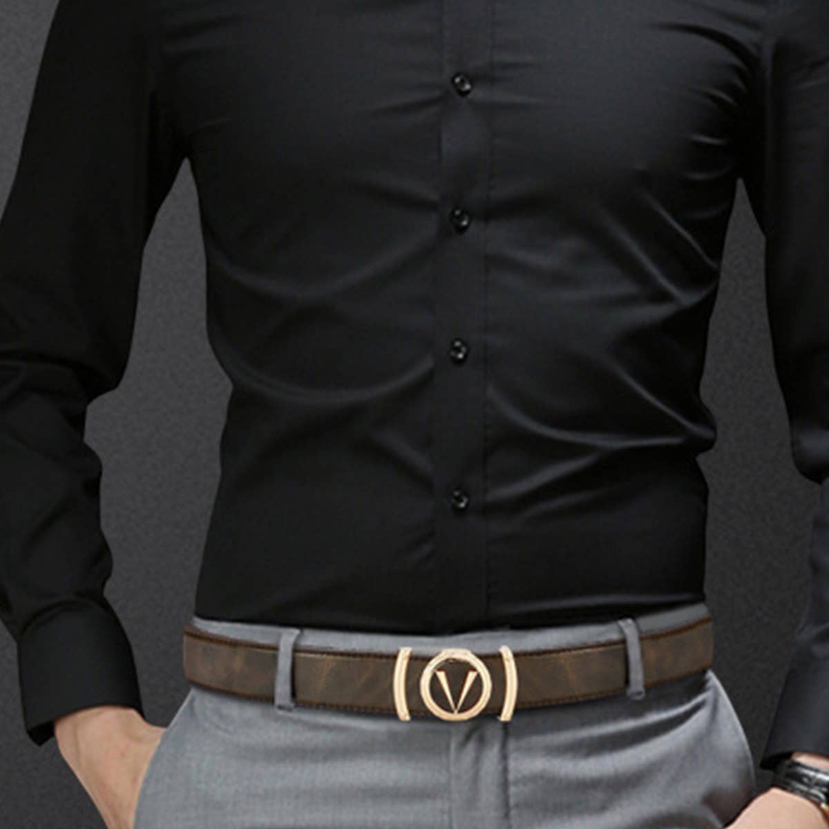 CROCODILE PATTERN CASUAL AND VERSATILE BELTS_CWABE0467