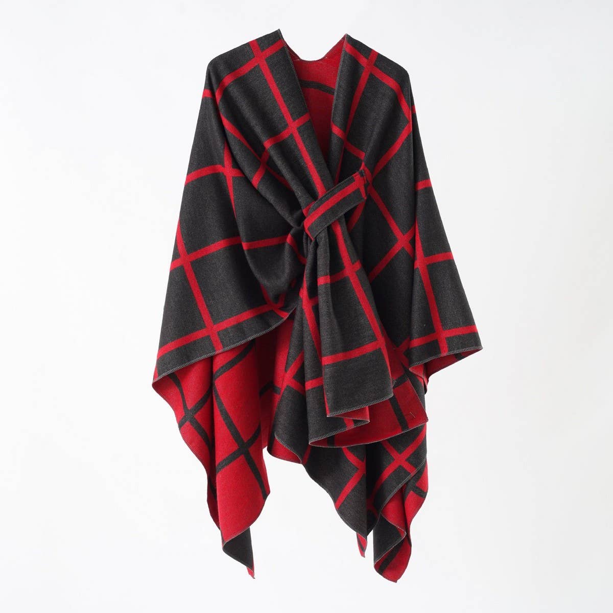 NEW FASHION SHAWL PLAID DUAL-PURPOSE SIMPLE SHAWL