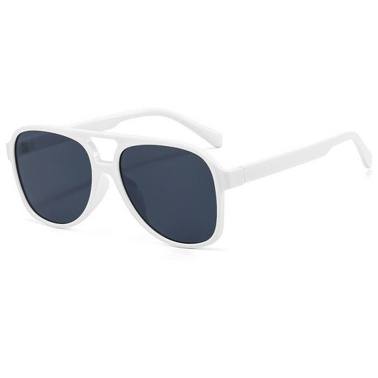 Double Bridge Oversized PC Sunglasses Unisex