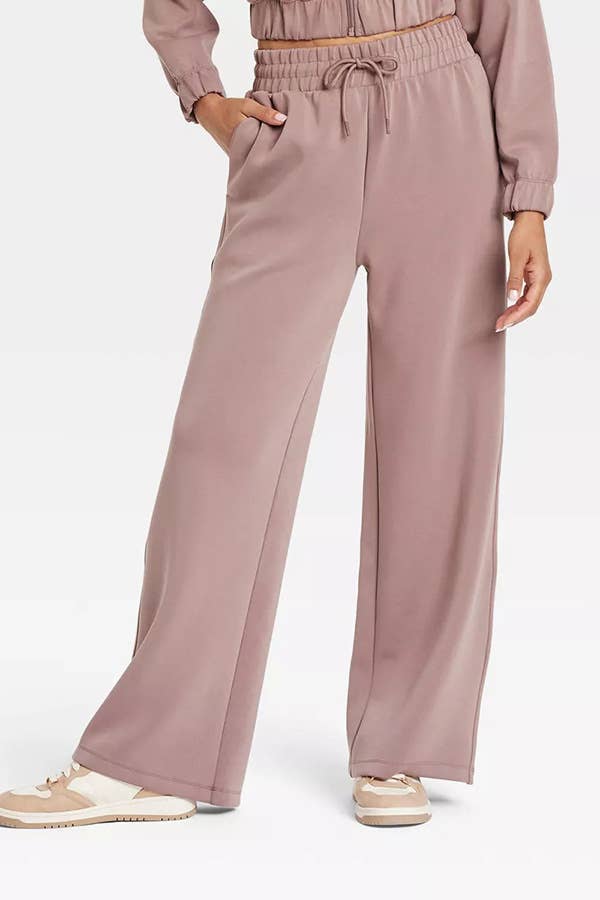 STYLISH CASUAL SOLID COLOR JACKET AND PANTS SUIT