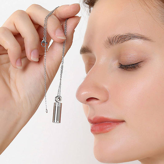 WATER BOTTLE SHAPED PENDANT NECKLACE