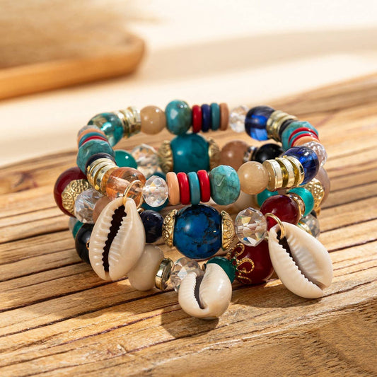 DIAMOND LAYERED BOHEMIAN BRACELET