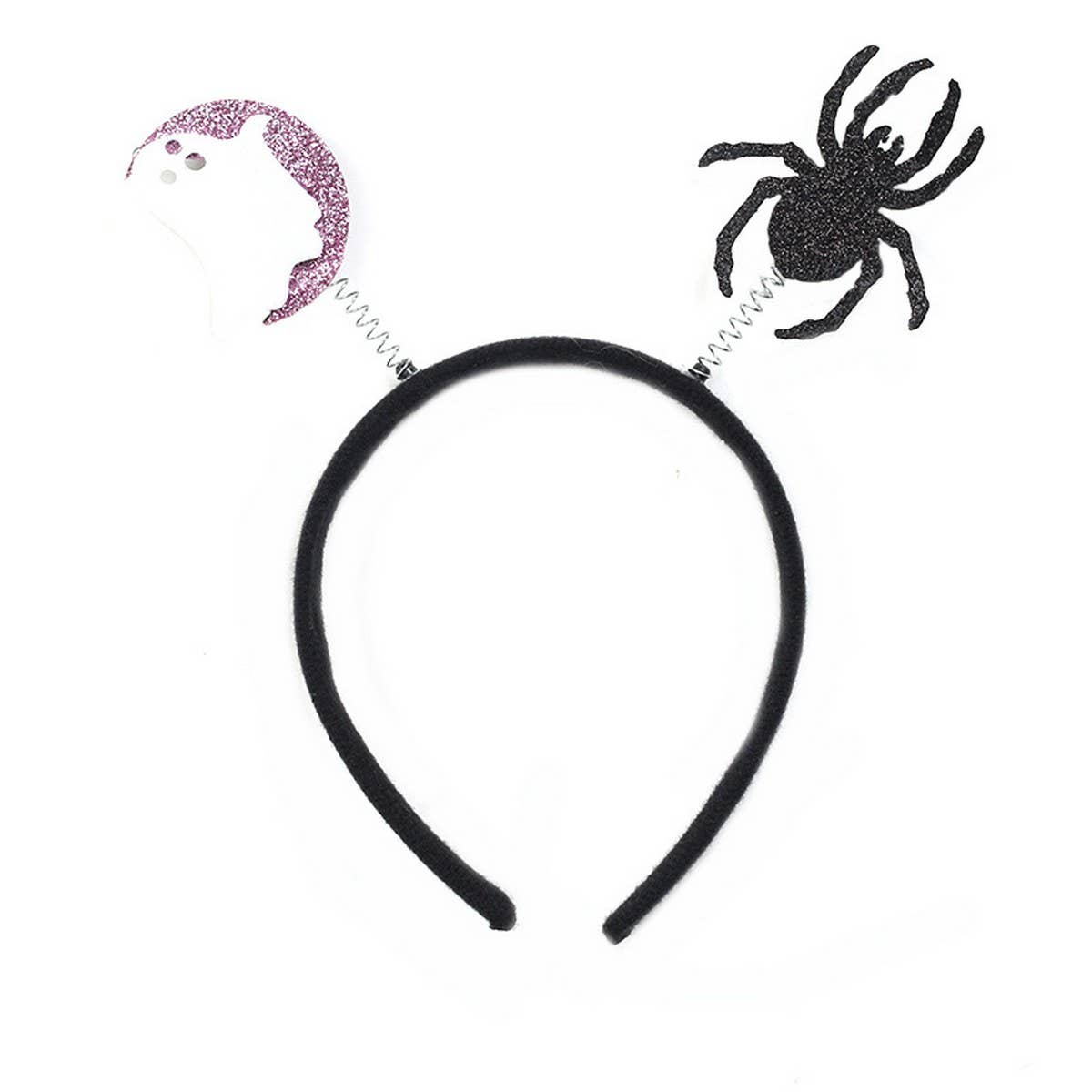 Cute Halloween Headband with Spider & Ghost_CWAJE05367