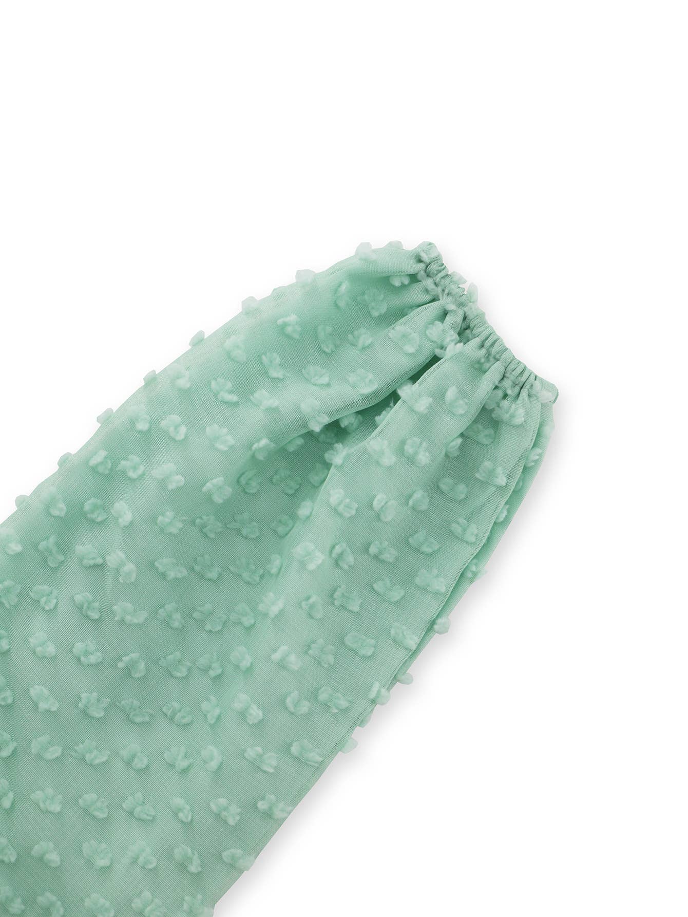 Jacquard Long Sleeve Dress with Waist Detail