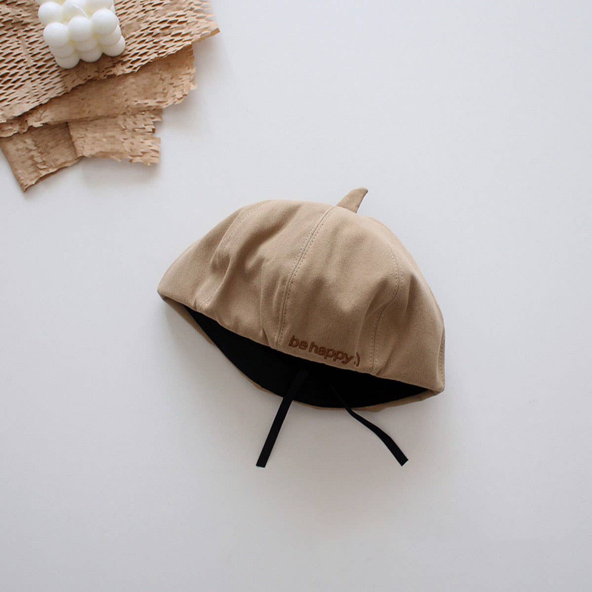 CHILDREN'S RETRO FASHIONABLE DECORATIVE BERET_CWAH2920