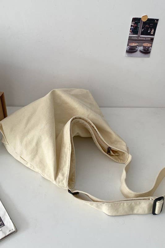 Crossbody Canvas Big Shoulder Bag_CWAB0420