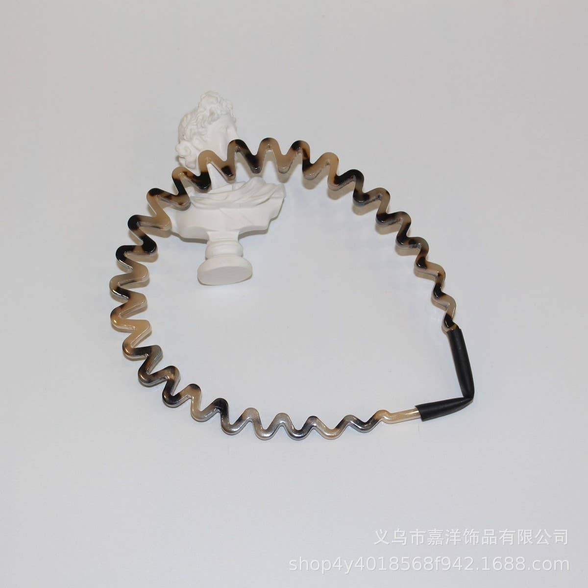 HIGH TOP WAVE LIGHT LUXURY HEADBAND