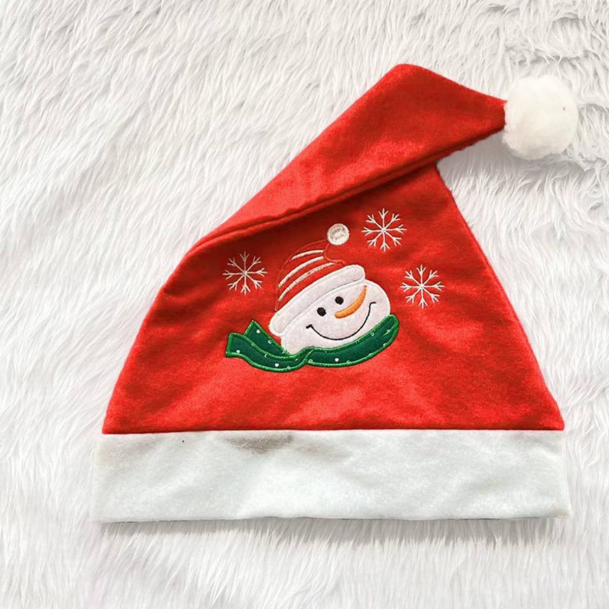 CWMM9720_CHRISTMAS EMBROIDERED HATS FOR ADULTS AND CHILDREN