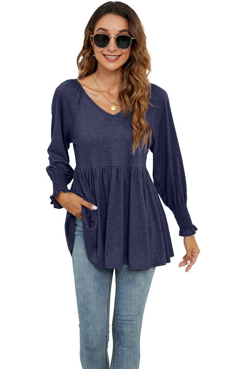 WOMEN SOLID TUNIC SHIRT_CWTSTL0794
