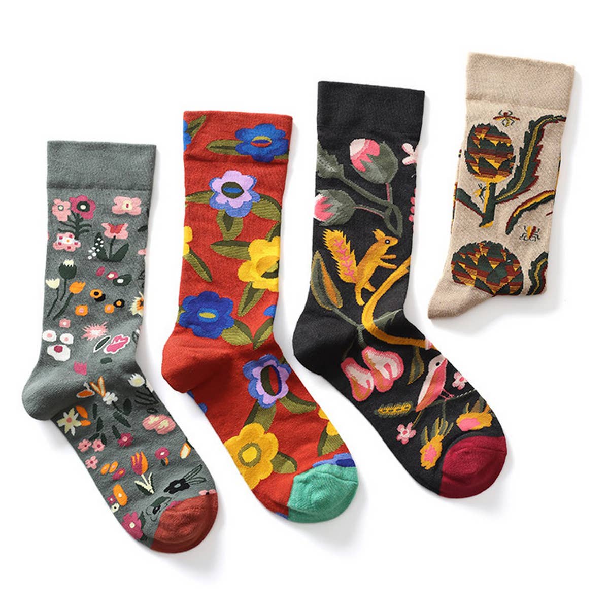 CARTOON GRAFFITI  MID TUBE TIDE SOCKS_CWMS0160