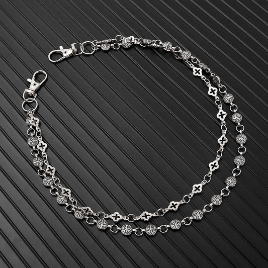 PERSONALIZED PUNK DARK DOUBLE-LAYER TROUSER CHAIN_CWMM4892