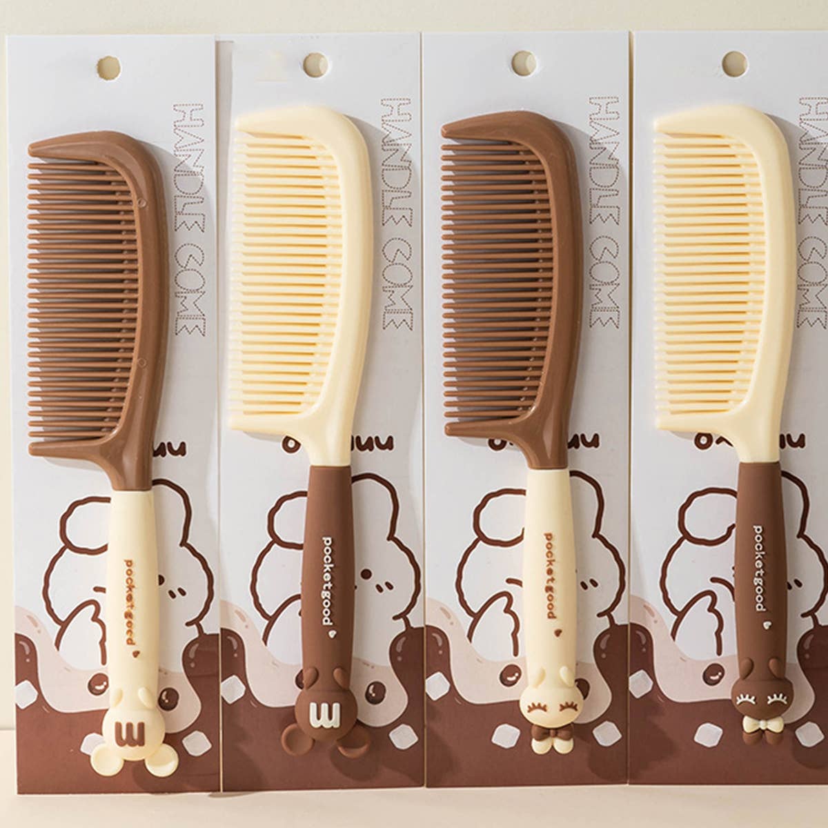 NEW CHOCOLATE COLOR CARTOON COMB