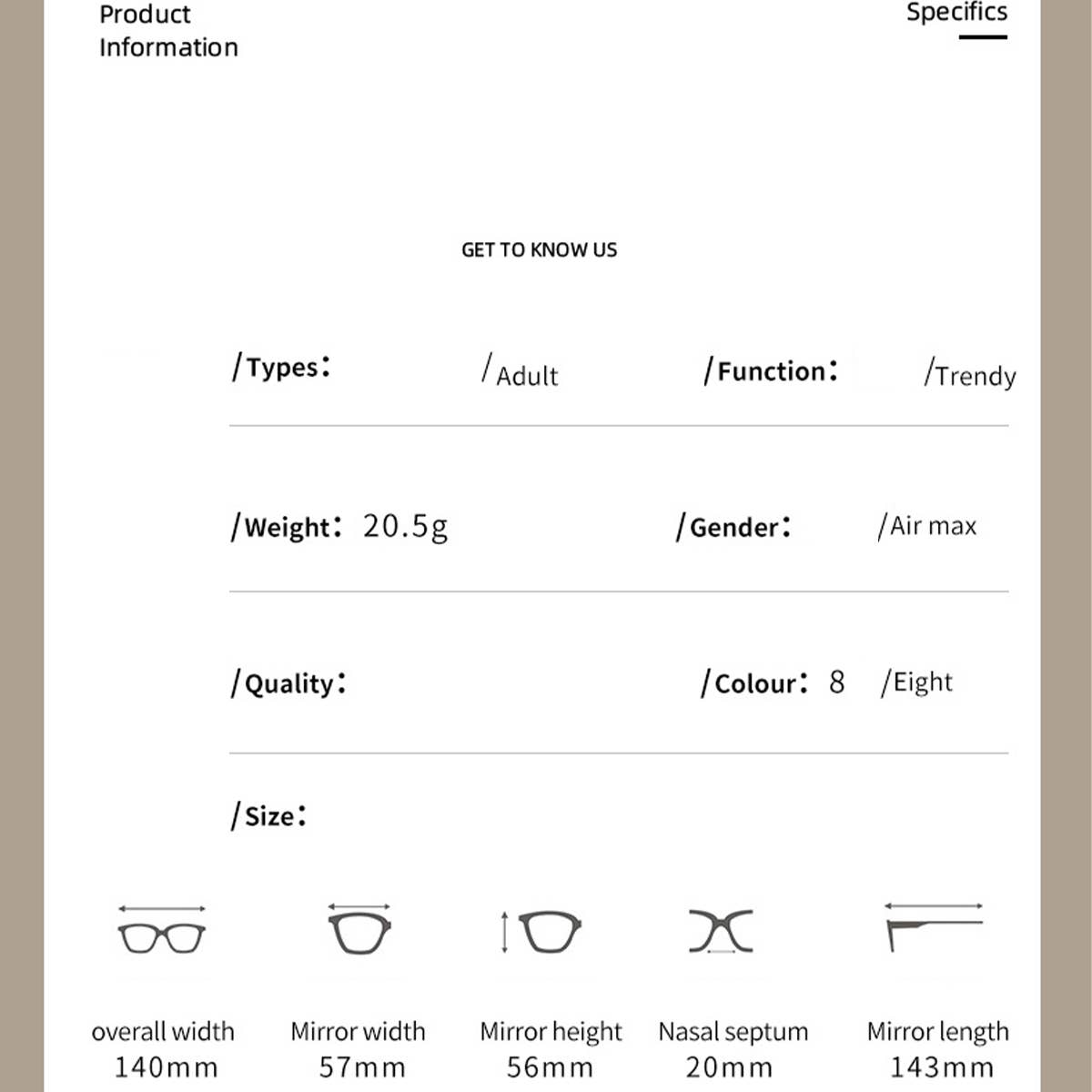 WATER DROPS HEART TEARS FRAMELESS CUT EDGE GLASSES