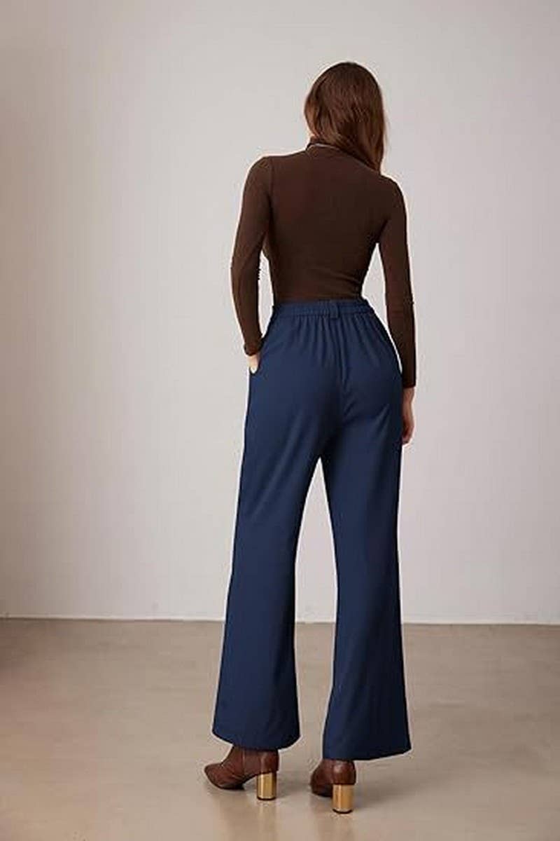 CWBLP1967_HIGH WAIST WIDE LEG BUSINESS CASUAL TROUSERS