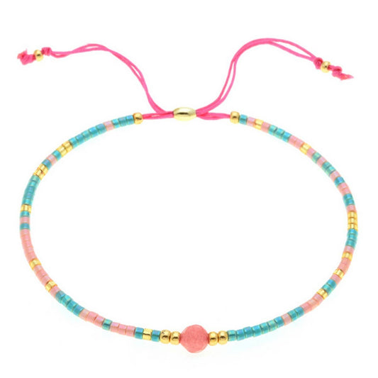 CWAJE4558_SIMPLE HAND-WOVEN GIRLFRIENDS BRACELET