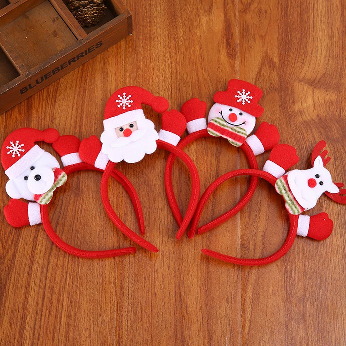 CARTOON CHRISTMAS CHILDREN'S HEADBAND_CWAHA2742