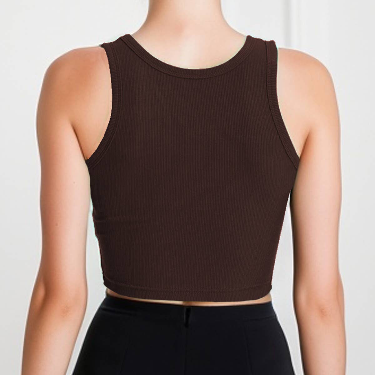 Ribbed Sexy Slim-Fit V-Neck Vest