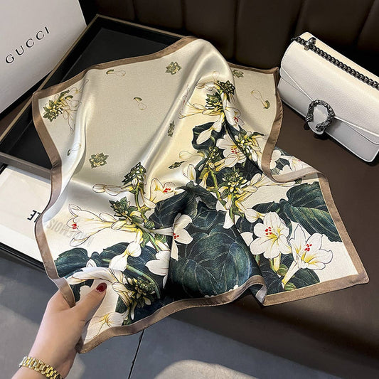 Silk Scarf for Women - Versatile Spring/Summer