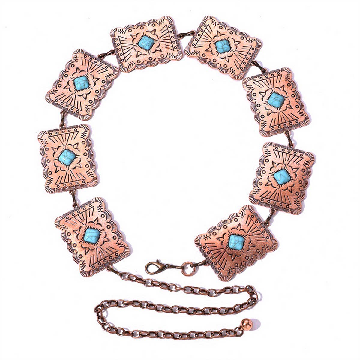 VINTAGE WOMEN'S WESTERN COWBOY WAIST CHAIN_CWABE0619