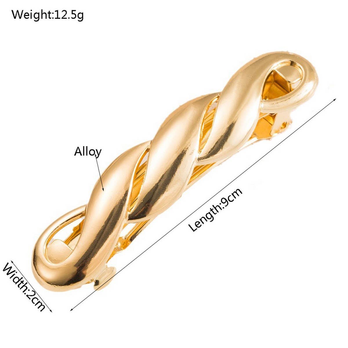 Elegant Twist Bow Spring Elastic Ponytail Hair Tie