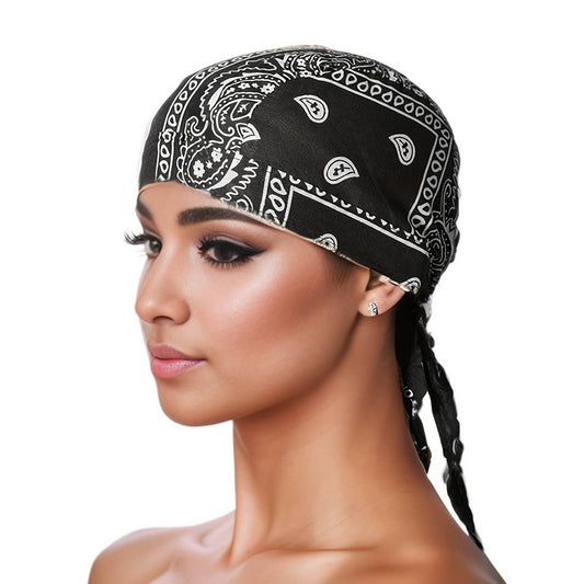 BREATHABLE SWEAT-ABSORBENT THIN PULLOVER HEADSCARF_CWASC2459