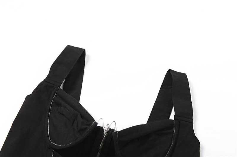 Patchwork skirt suit that covers the buttocks