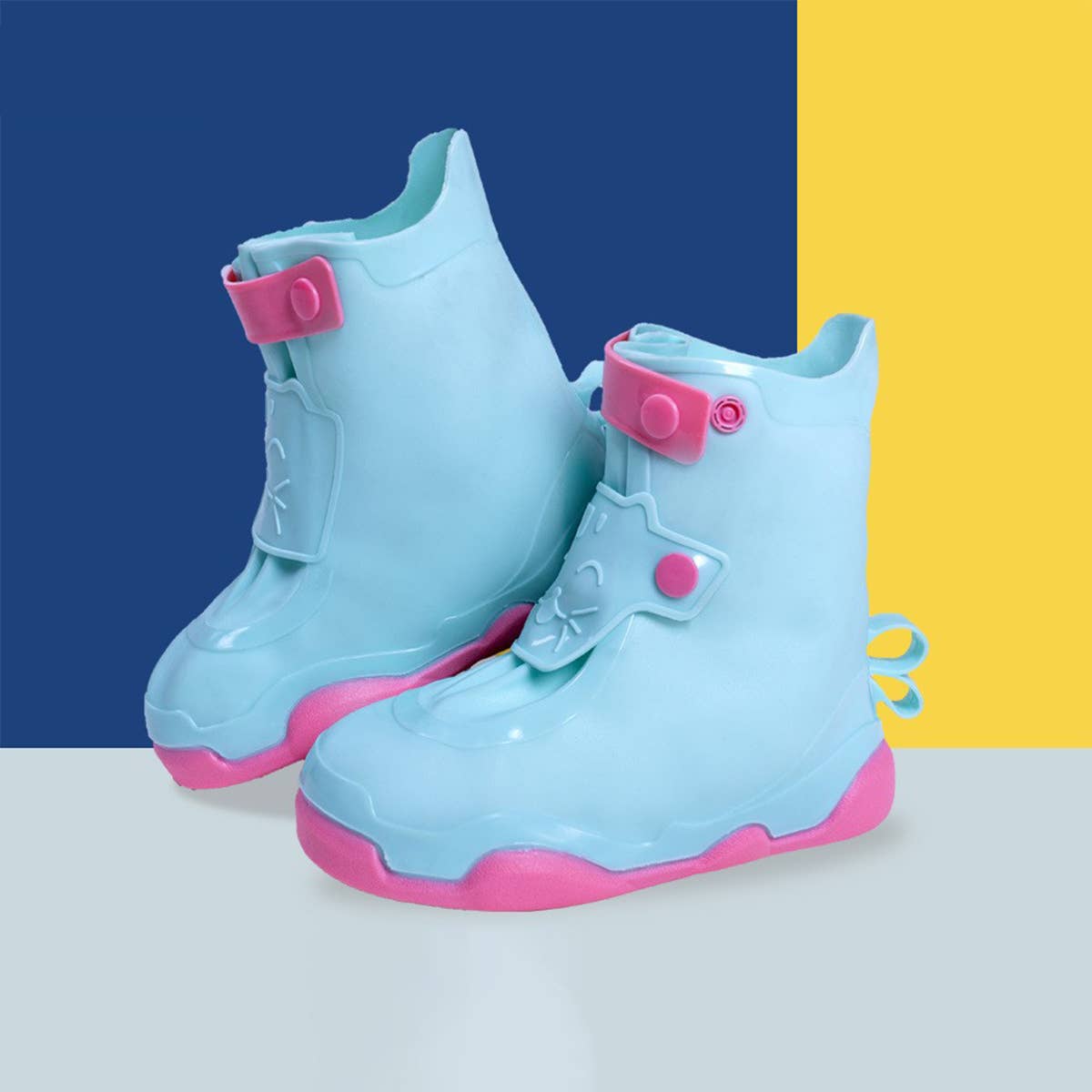 CWMM8441_WEAR-RESISTANT WATERPROOF AND RAINPROOF SHOE COVERS