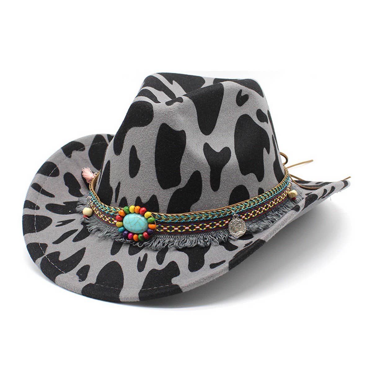 WESTERN COWBOY HAT RETRO VERSATILE CASUAL HAT_CWAH2552