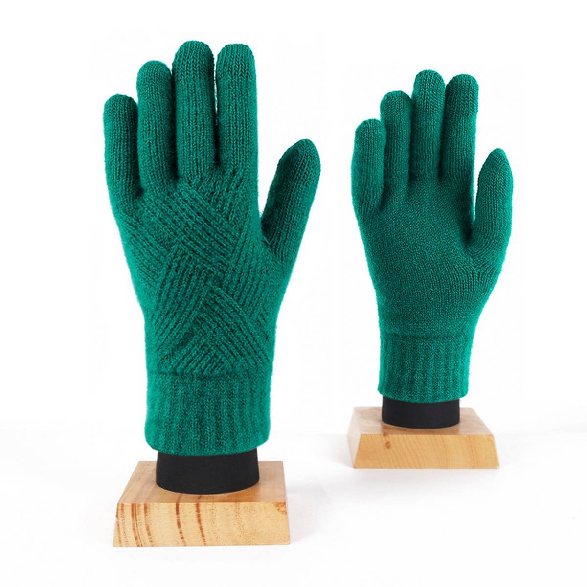 WINTER DOUBLE LAYER TOUCH SCREEN KNITTED GLOVES_CWAG0372