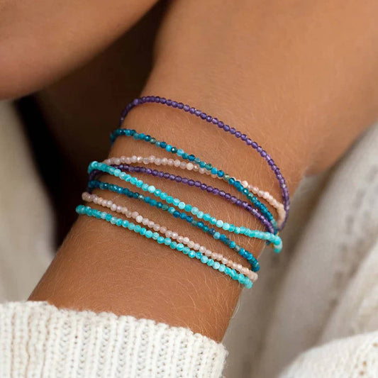 FASHION NATURAL STONE BEADED BRACELET_CWMM3866