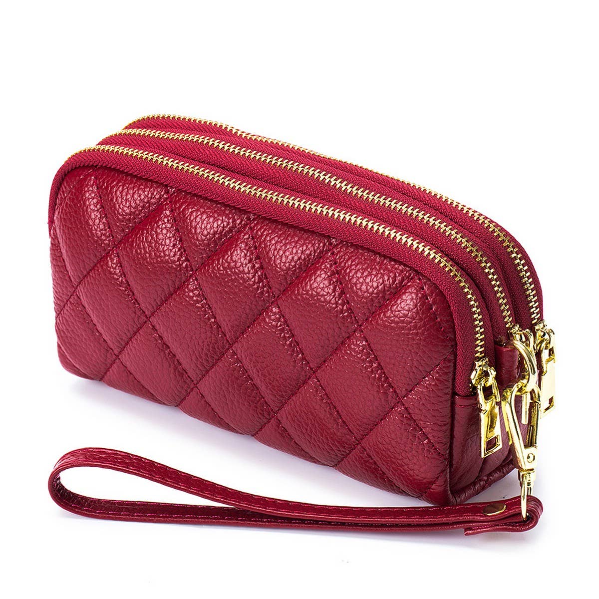 THREE-LAYER COWHIDE MULTIFUNCTIONAL LEATHER WALLET_CWAB3735