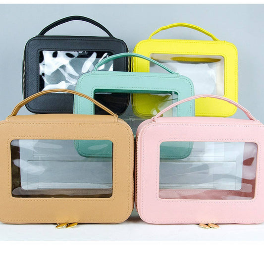 TRAVEL PORTABLE PORTABLE TRANSPARENT COSMETIC BAG_CWAB1090