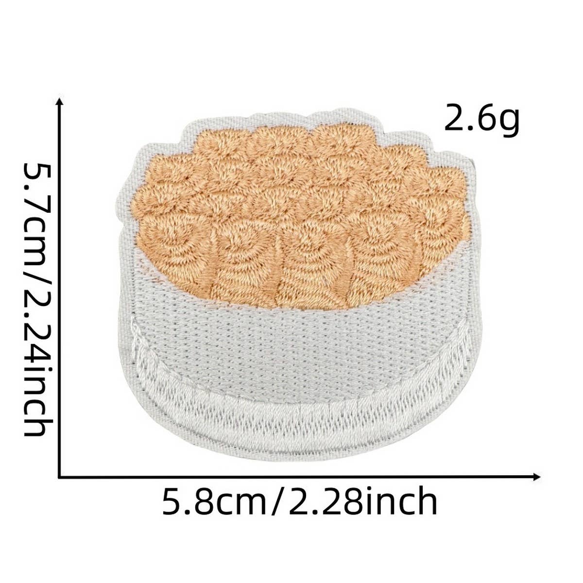 CUTE SOLID COLOR CARTOON BOW EMBROIDERED PATCH