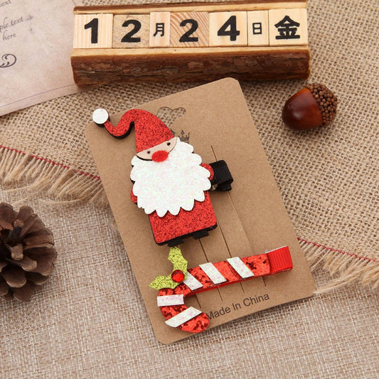 CUTE LITTLE CLIP COMBINATION CHRISTMAS HAIRPIN