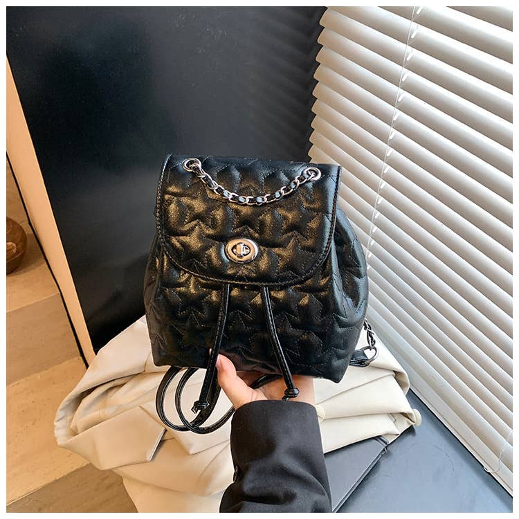 Versatile travel diamond-shaped backpack