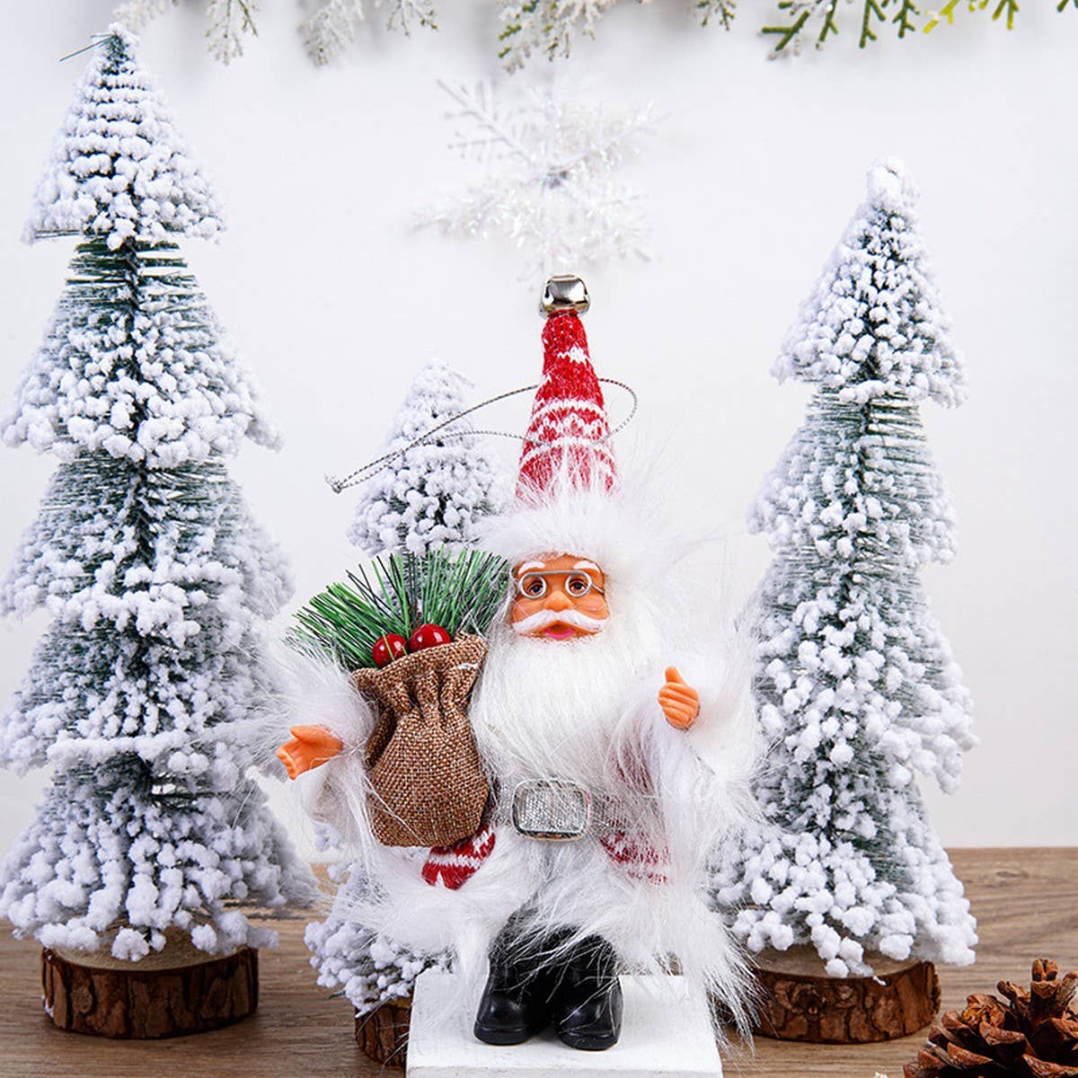 SANTA CLAUS DOLL PENDANT CHRISTMAS DECORATIONS