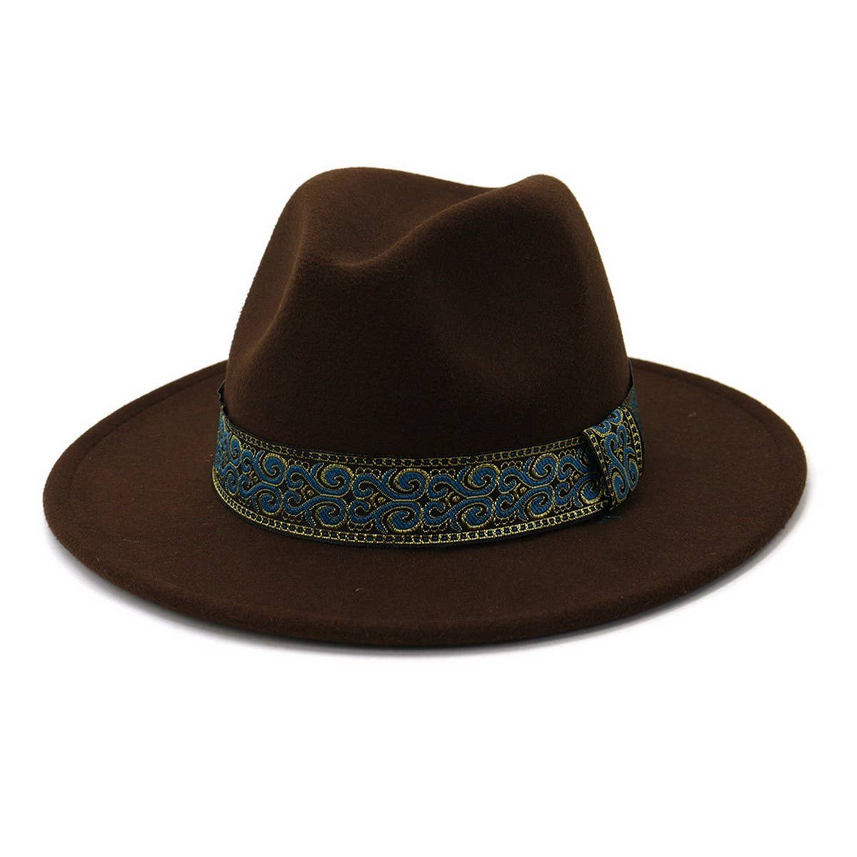 2024 NEW MEN'S AND WOMEN'S STRAIGHT BRIM JAZZ HAT_CWAH1776