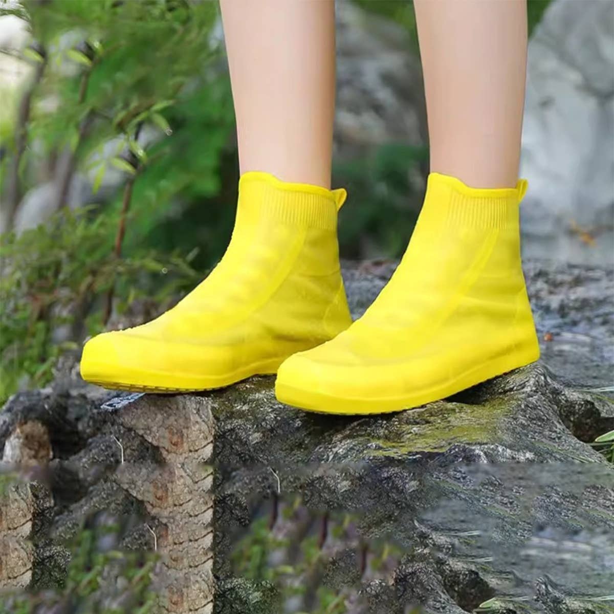 CWMM8436_THICK WEAR-RESISTANT RAIN BOOTS RAINPROOF SHOES