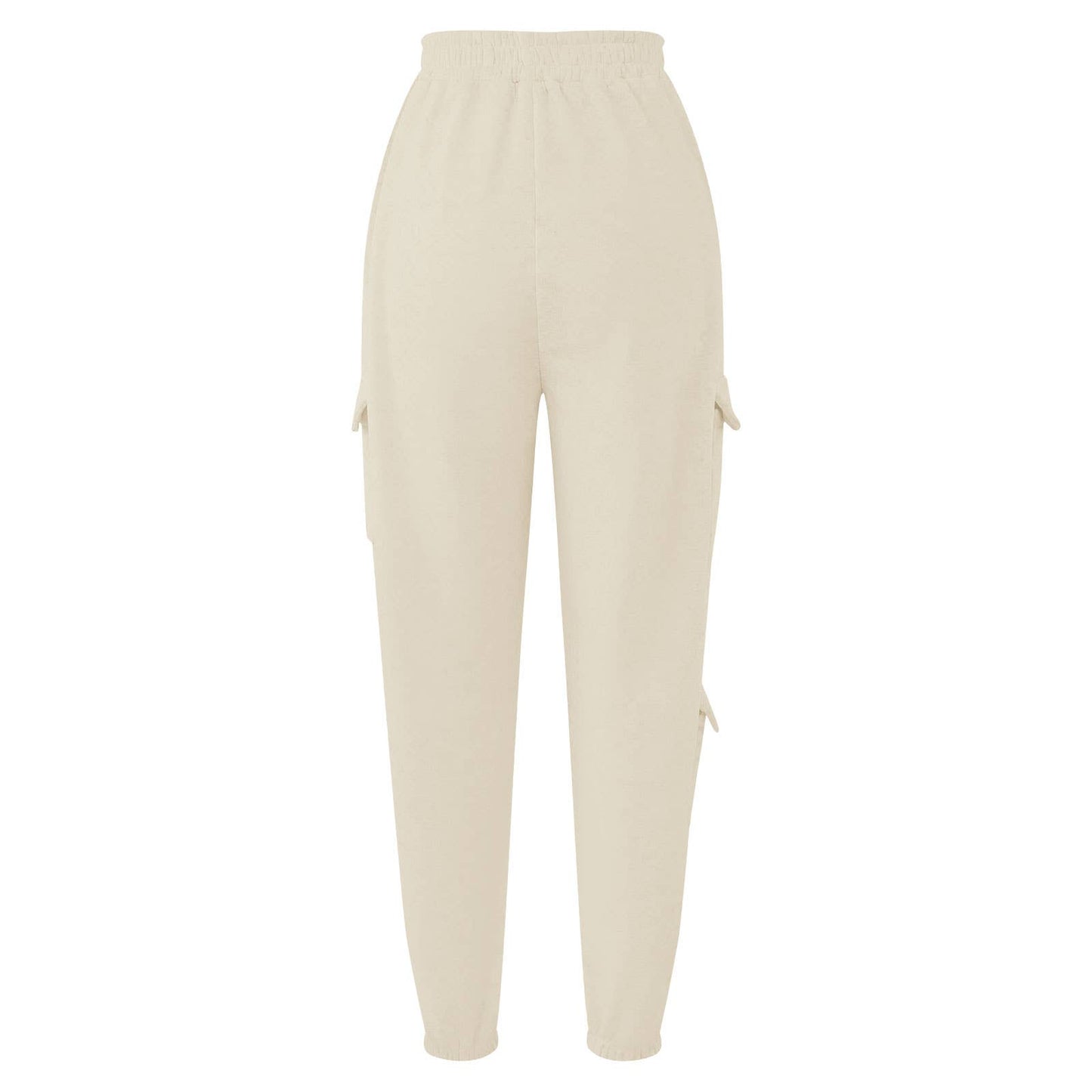 FLEECE AND THICK SOLID COLOR FASHION OVERALLS