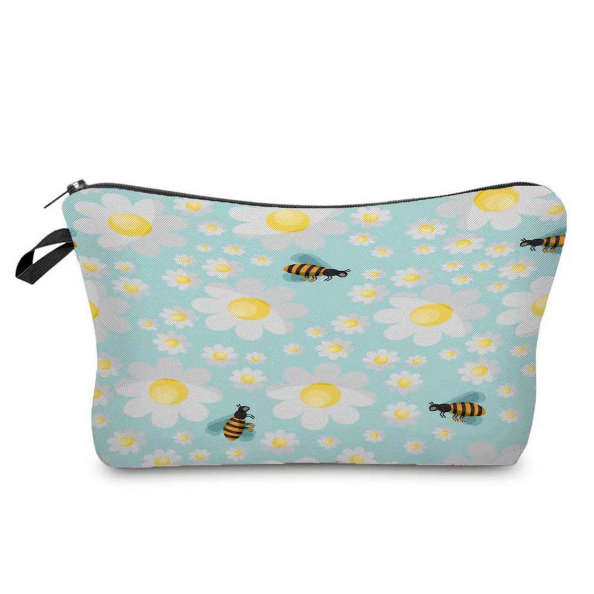 CUTE HARD-WORKING BEE PRINTED COSMETIC BAG_CWAB2269