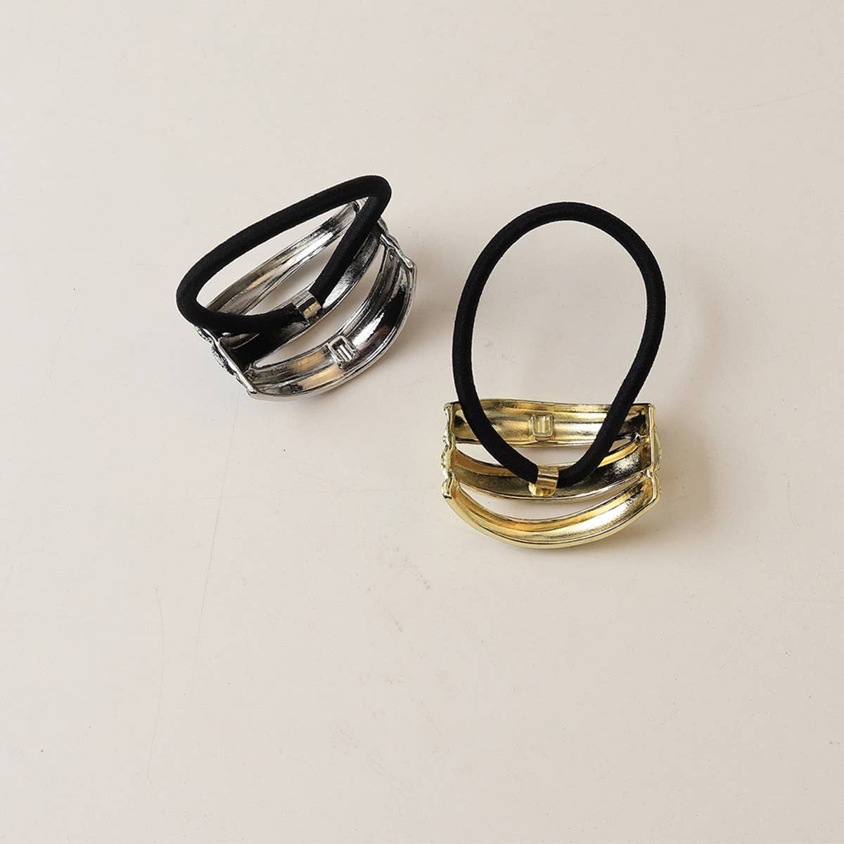 GEOMETRIC COLD STYLE SIMPLE HAIR SCRUNCHIES