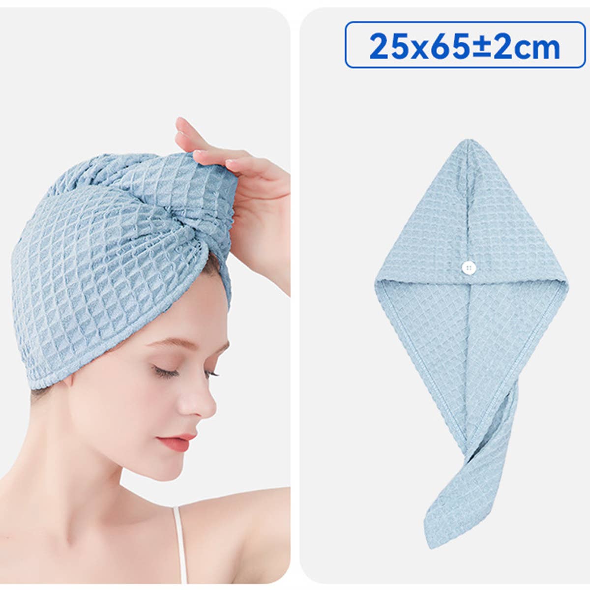 CWMM8351_SOFT, THICK AND ABSORBENT DRY HAIR CAP