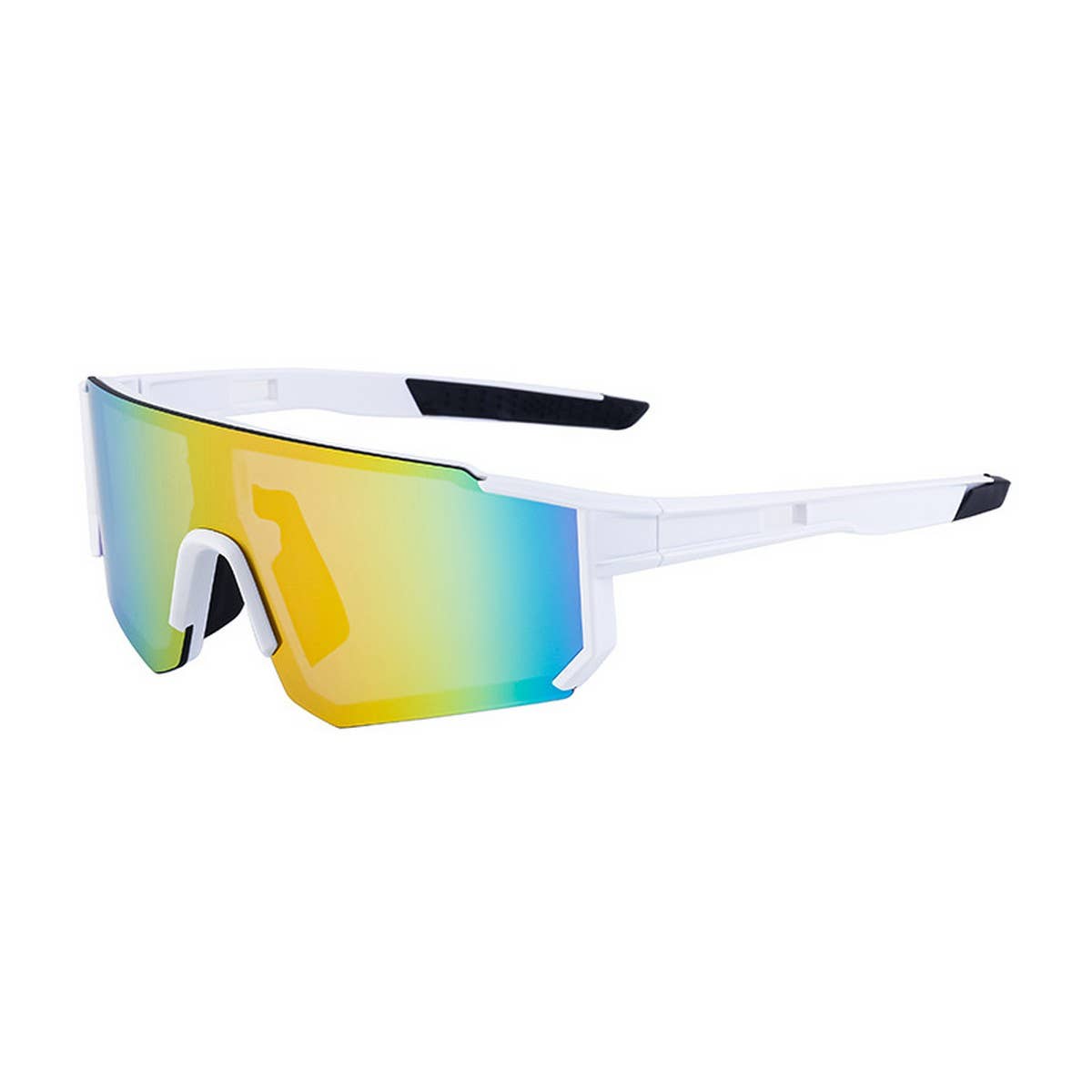 COLORFUL OUTDOOR ONE-PIECE CYCLING SUNGLASSES