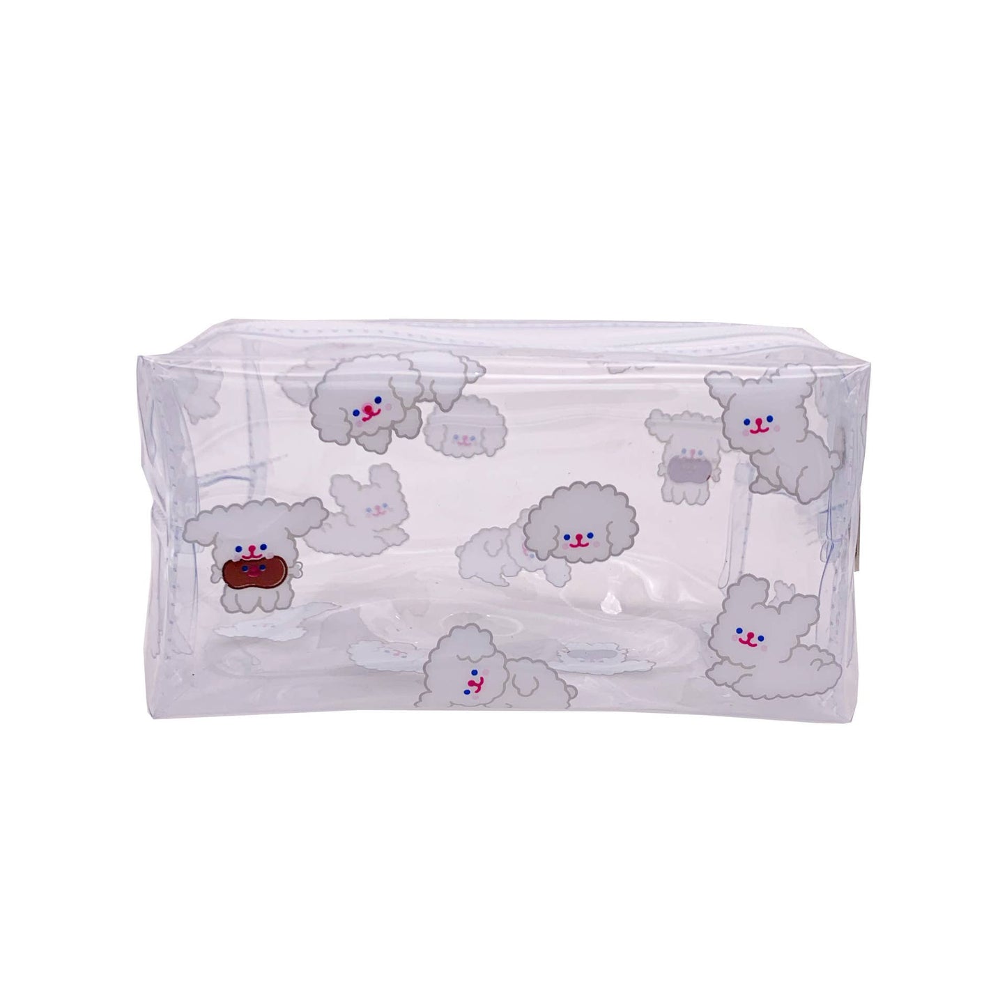 Transparent waterproof toiletry storage bag