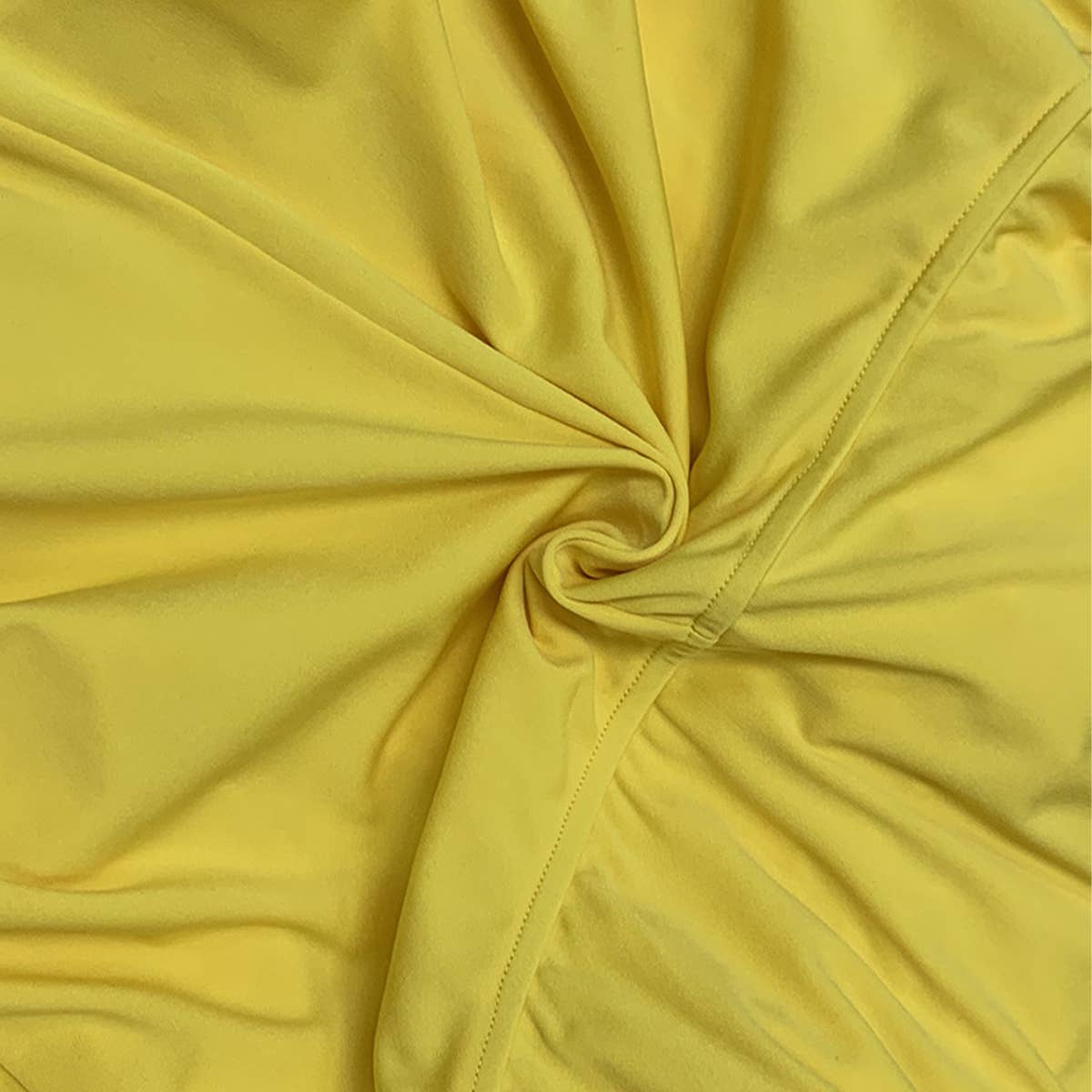 Square-neck dress with slit