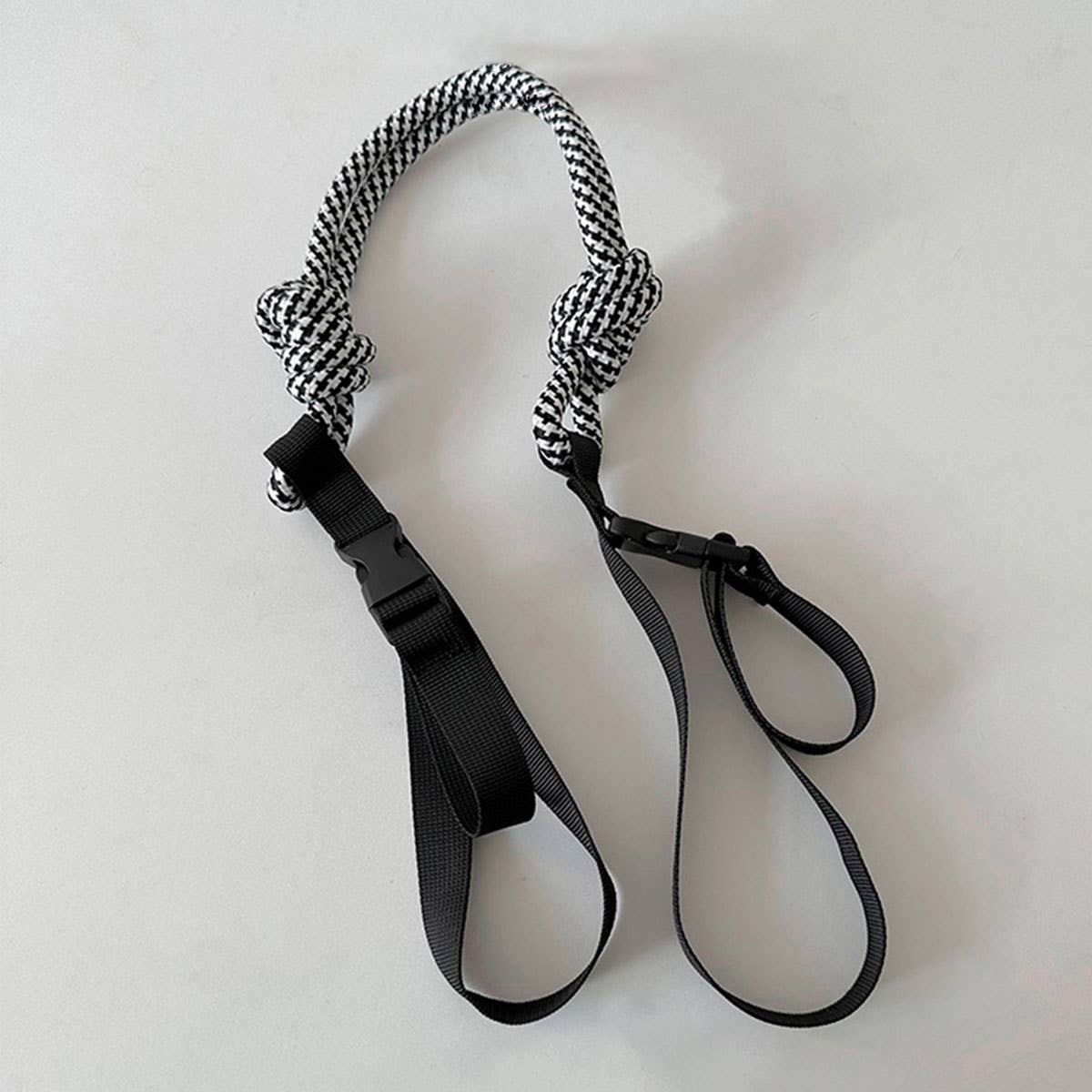 ADJUSTABLE KNITTED NYLON SHOULDER HANDBAG STRAP_CWMM1037